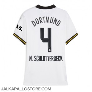 Borussia Dortmund Nico Schlotterbeck #4 Kolmaspaita Naisten 2024-25 Lyhythihainen